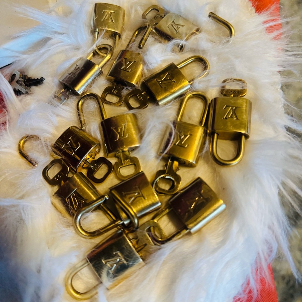 $45 each lock and key set Louis Vuitton Brass Padlock Collection